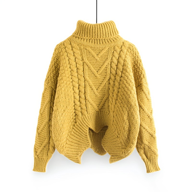 Catrina - Bequemer, warmer Rollkragenpullover für Damen