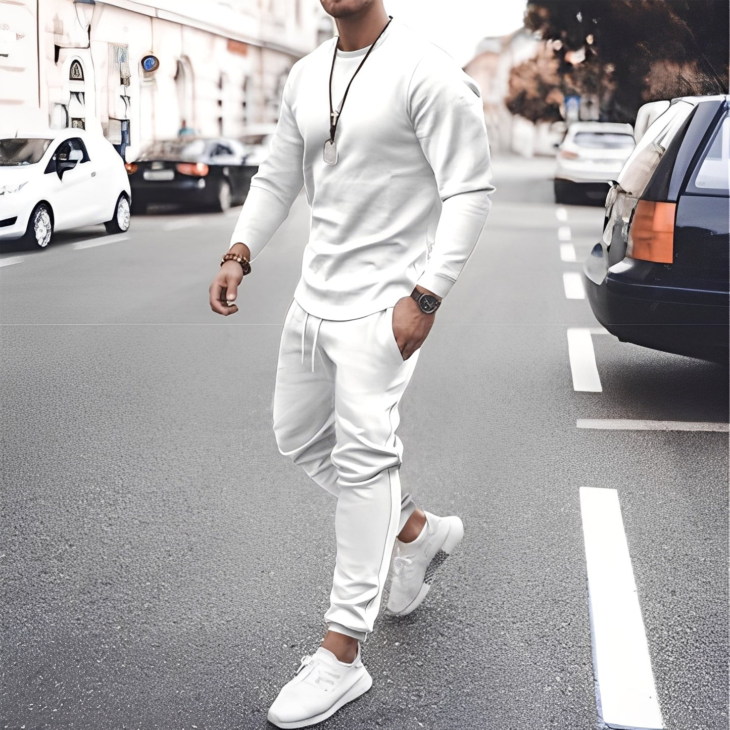 Dwayne - Herren-Trainingsanzug-Set mit zeitgemäßem Design