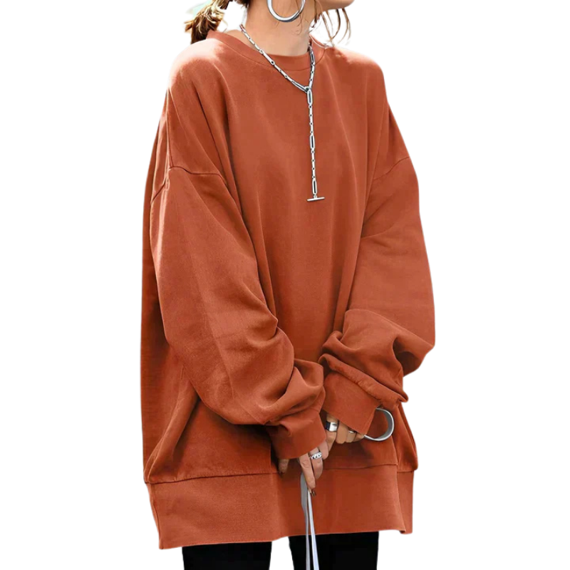 Elise – Übergroße lockere Pulloverjacke