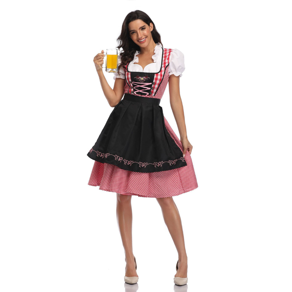 Katherine - Schickes kariertes Dirndl für das Oktoberfest für Frauen