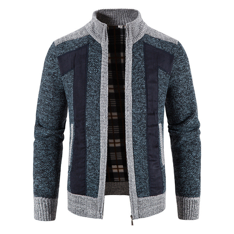 Domenic - Bequeme Herren-Fleecejacke mit Zipper