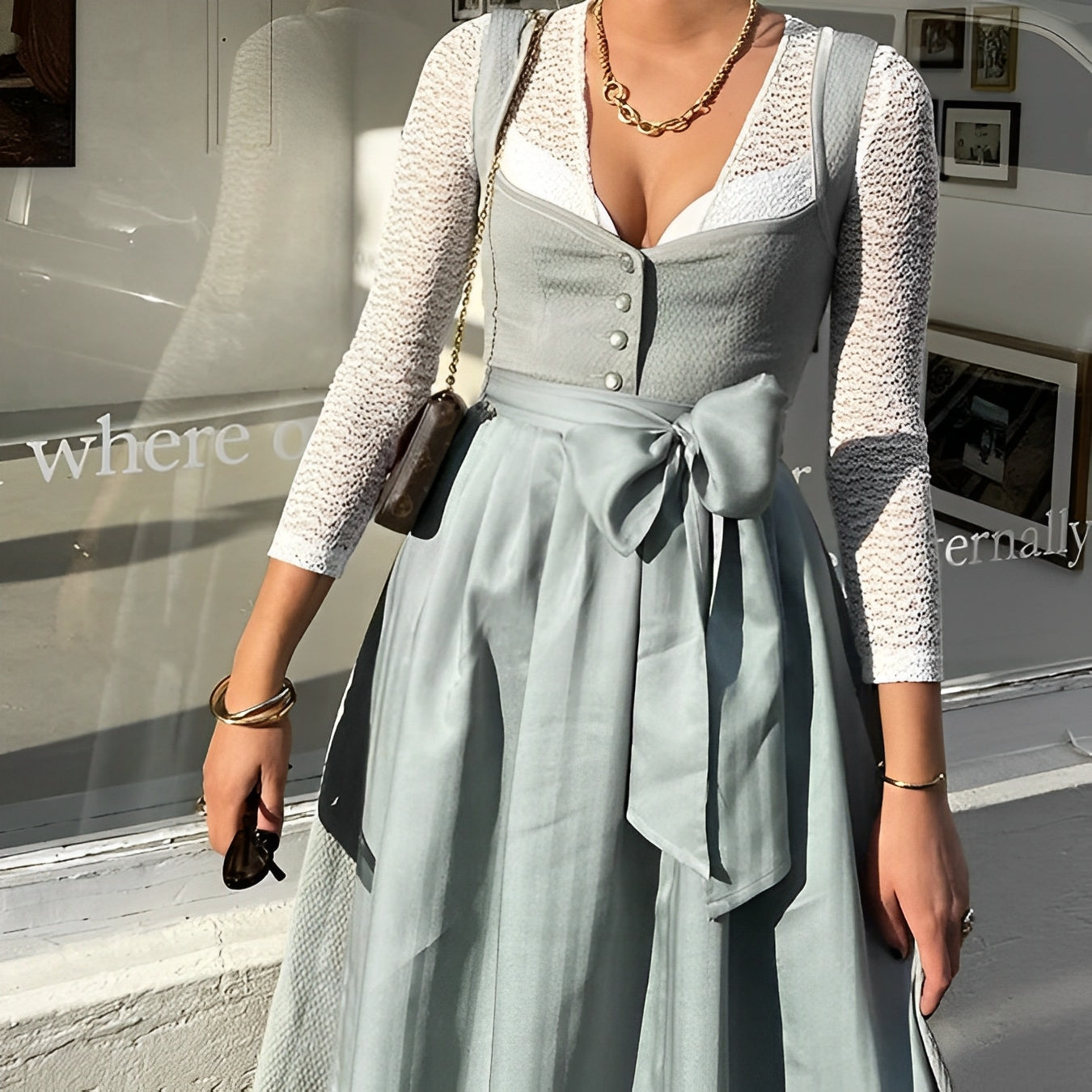 Mikhaila - Schönes Damenkleid fürs Oktoberfest