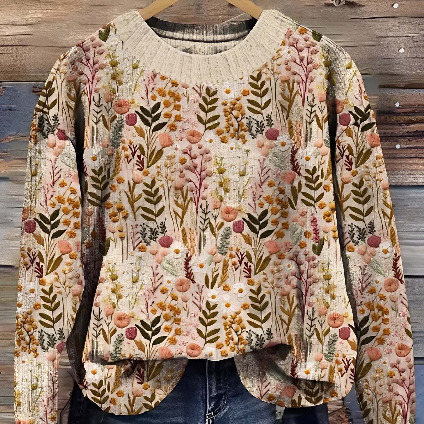 Eunice - Damenpullover aus Wolle im klassischen Stil