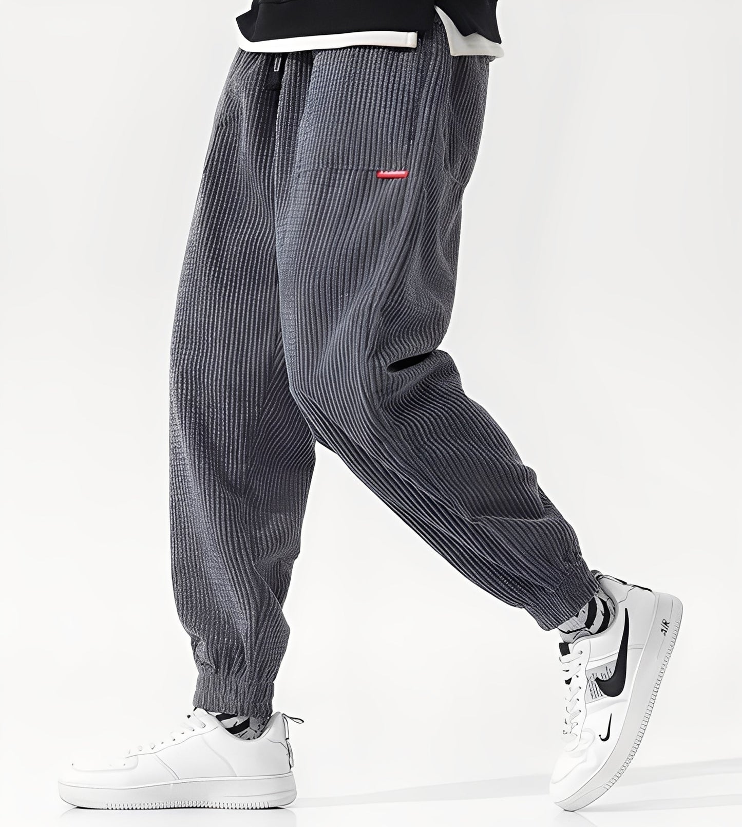 Nicholas - Stylische Cord-Jogginghose für Männer