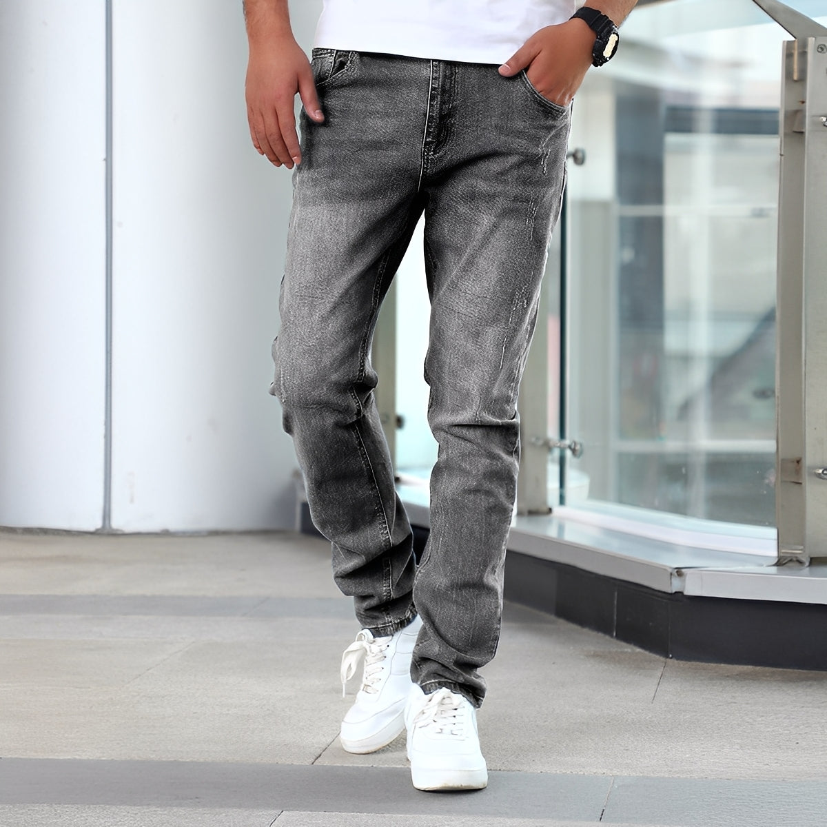 Winfred - Modische Stretch-Skinny-Jeans für Männer