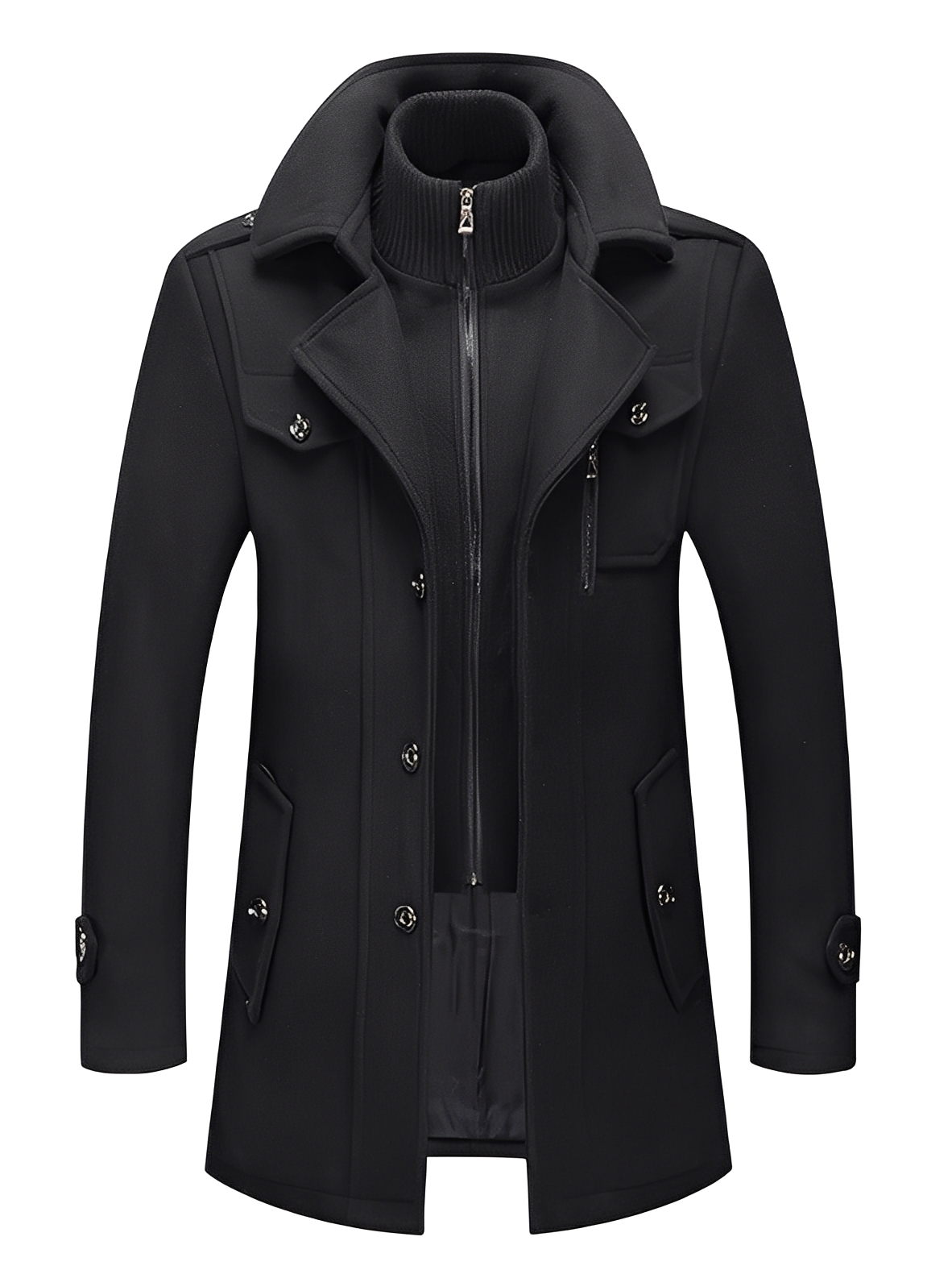 Brannon - Trench-coat élégant pour homme