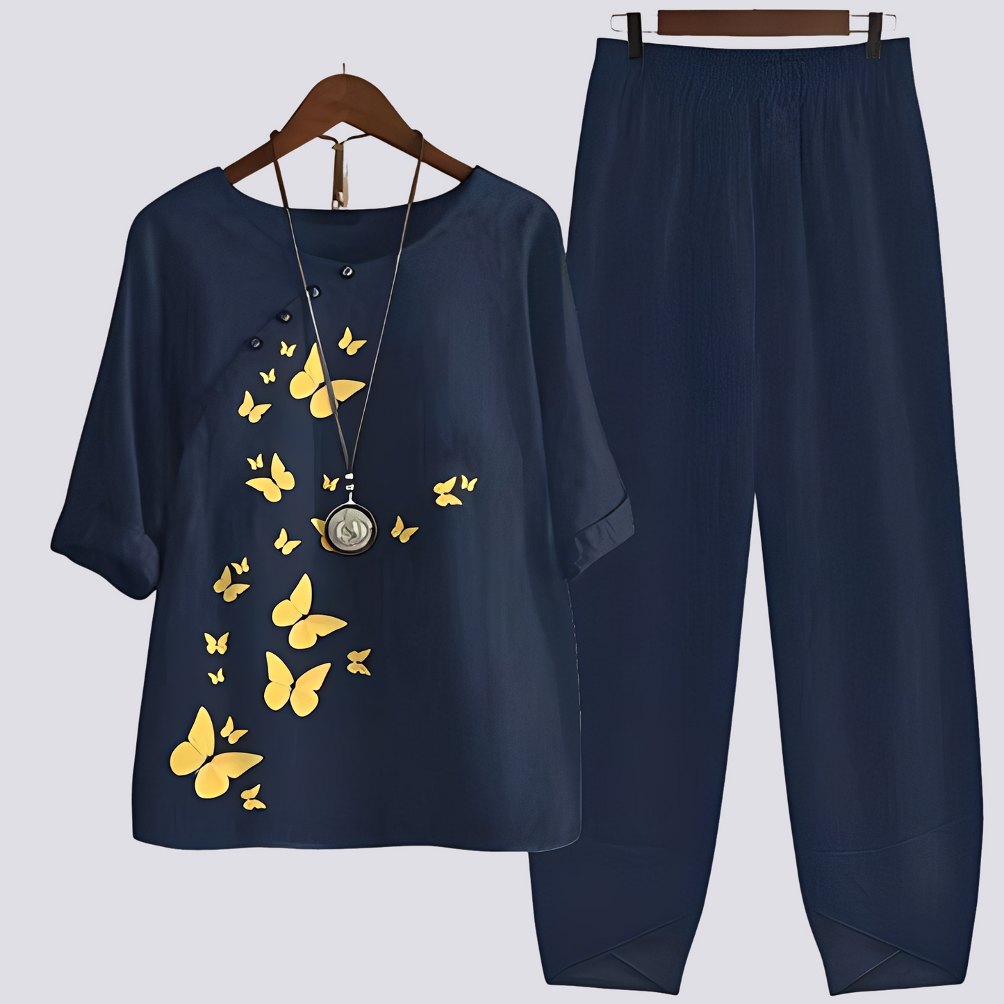 Jodie - Stilvolles und bequemes Damen-Set mit Muster