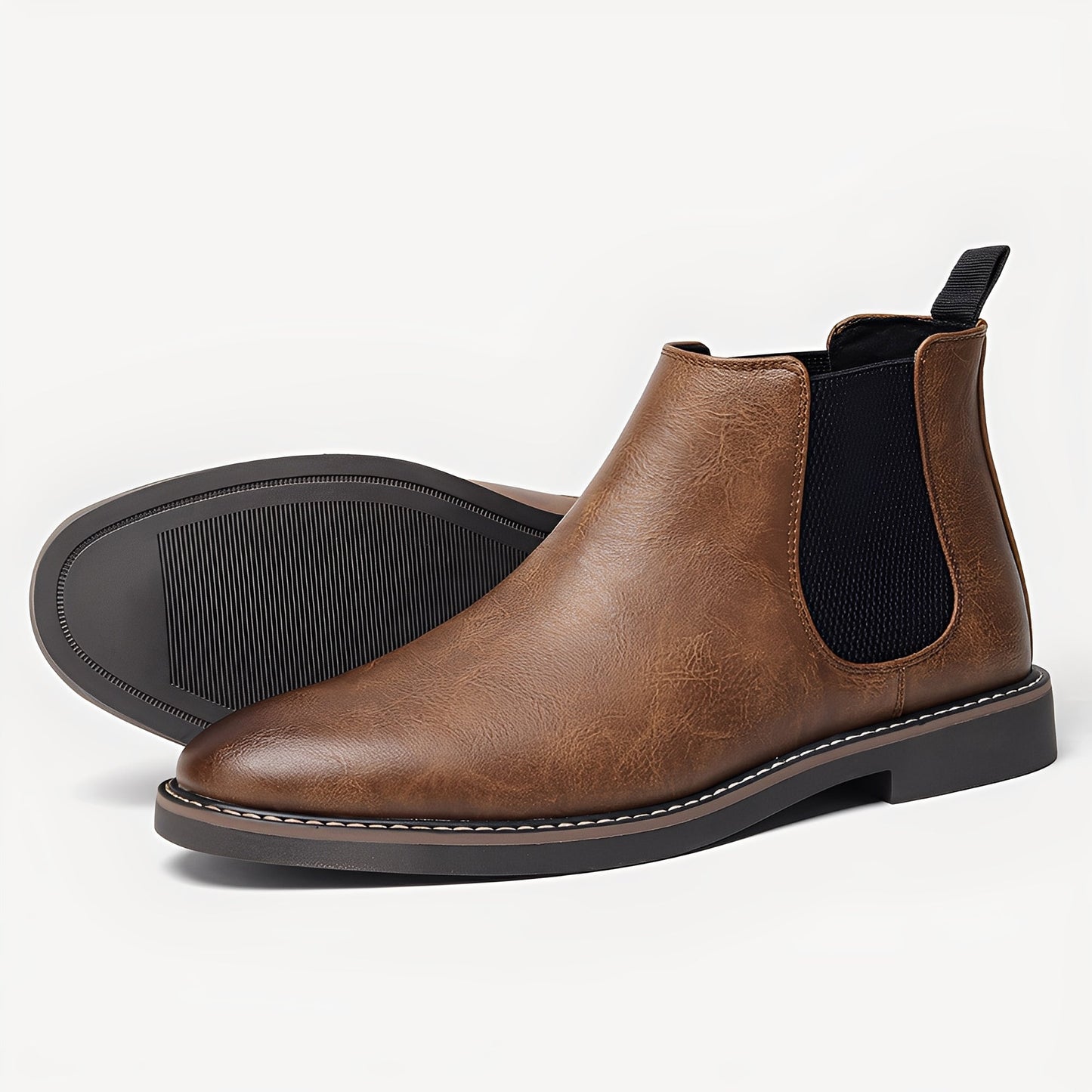 Clifton - Traditionelle Leder-Chelsea-Stiefel für Herren