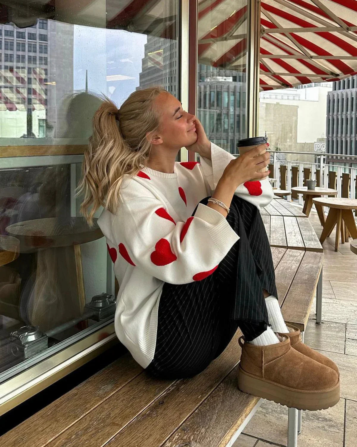 Sanne – Komfort Liebe Pullover
