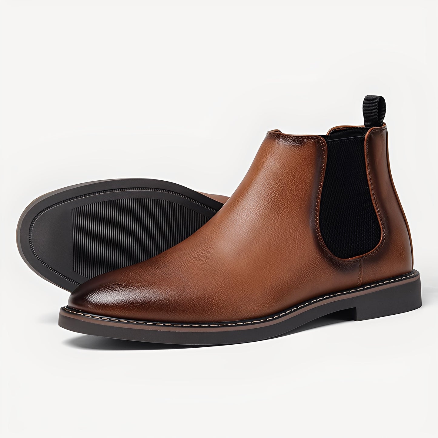 Clifton - Traditionelle Leder-Chelsea-Stiefel für Herren