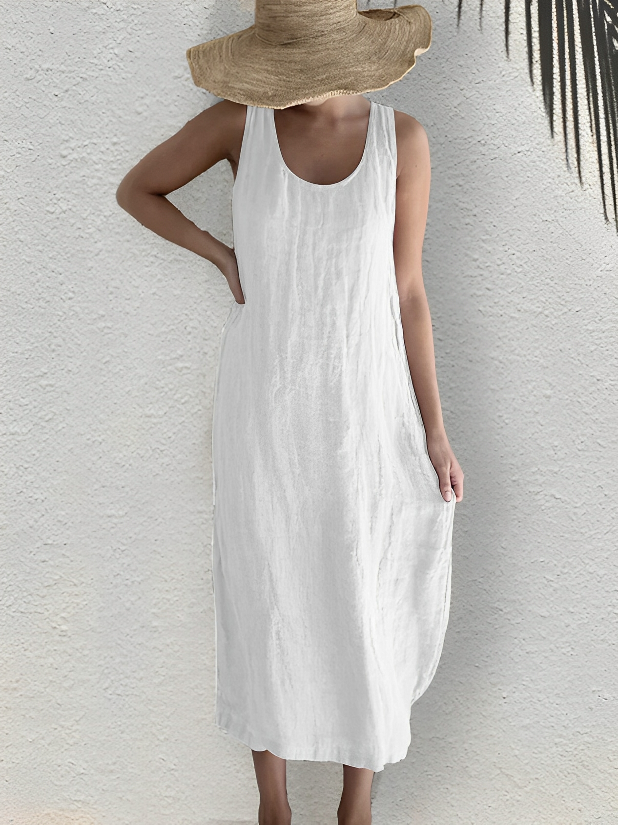 Leone - Luftiges Sommerkleid ohne Ärmel