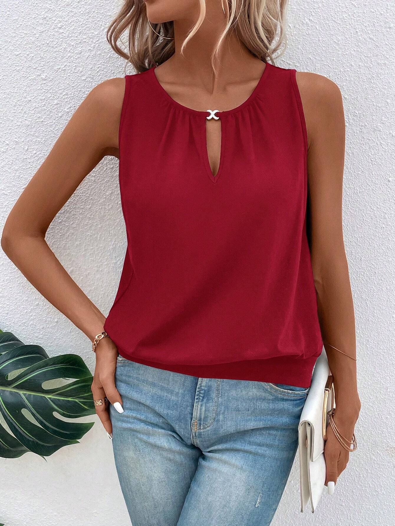 Cheyenne - Elegantes ärmelloses Top für Damen