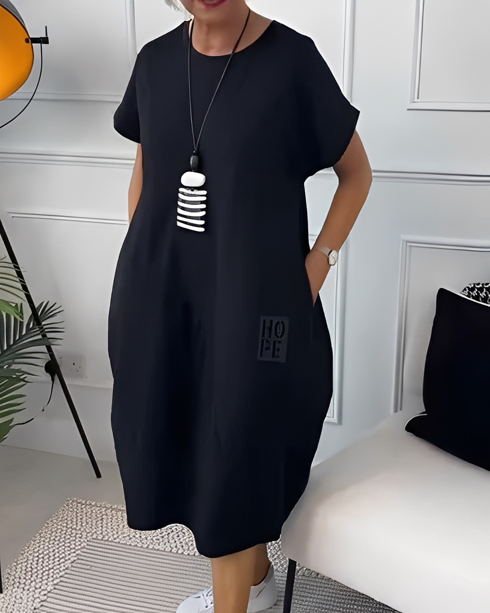 Estelle - Einfaches, entspanntes Kleid für Damen