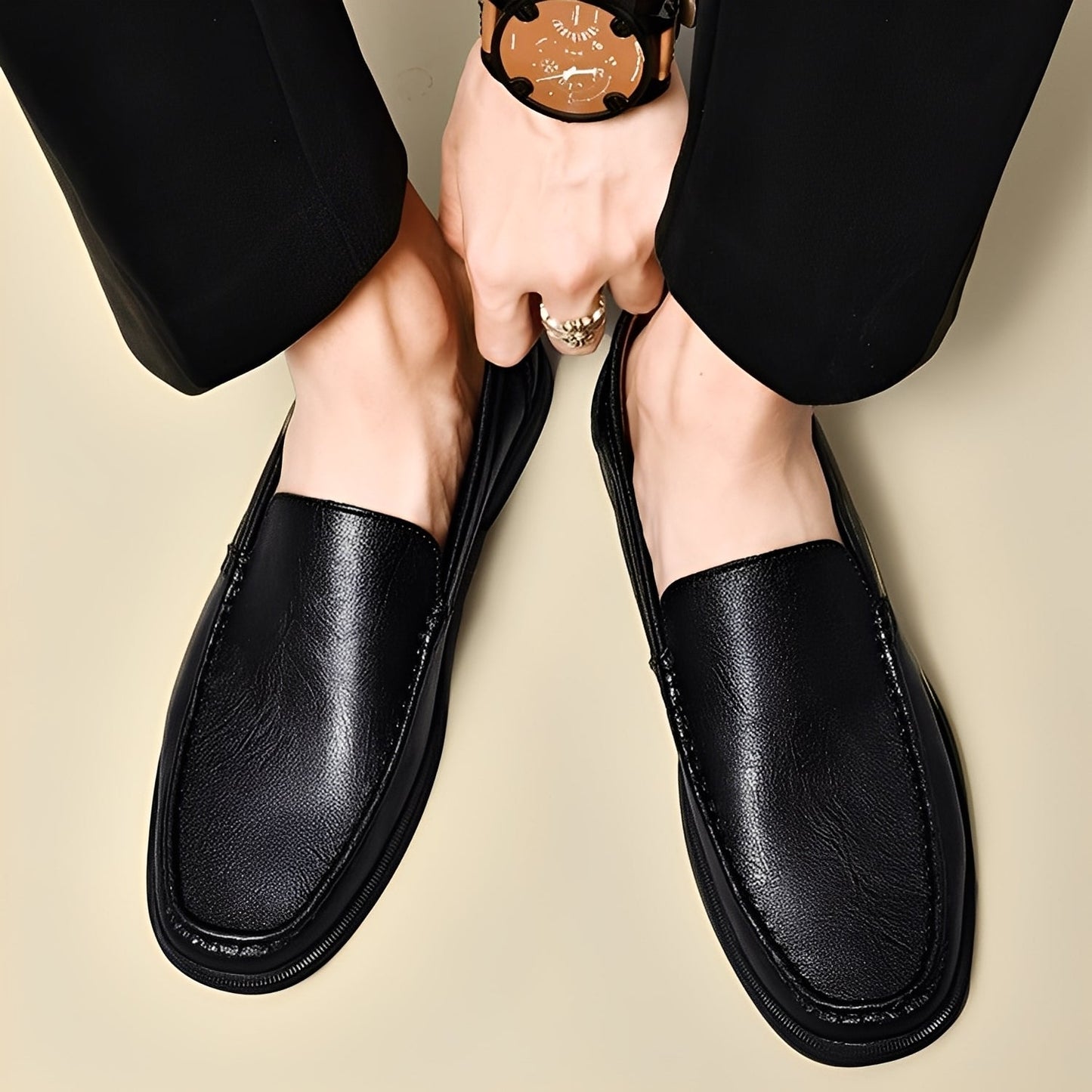 Corwin - Modische Herrenschuhe aus Leder