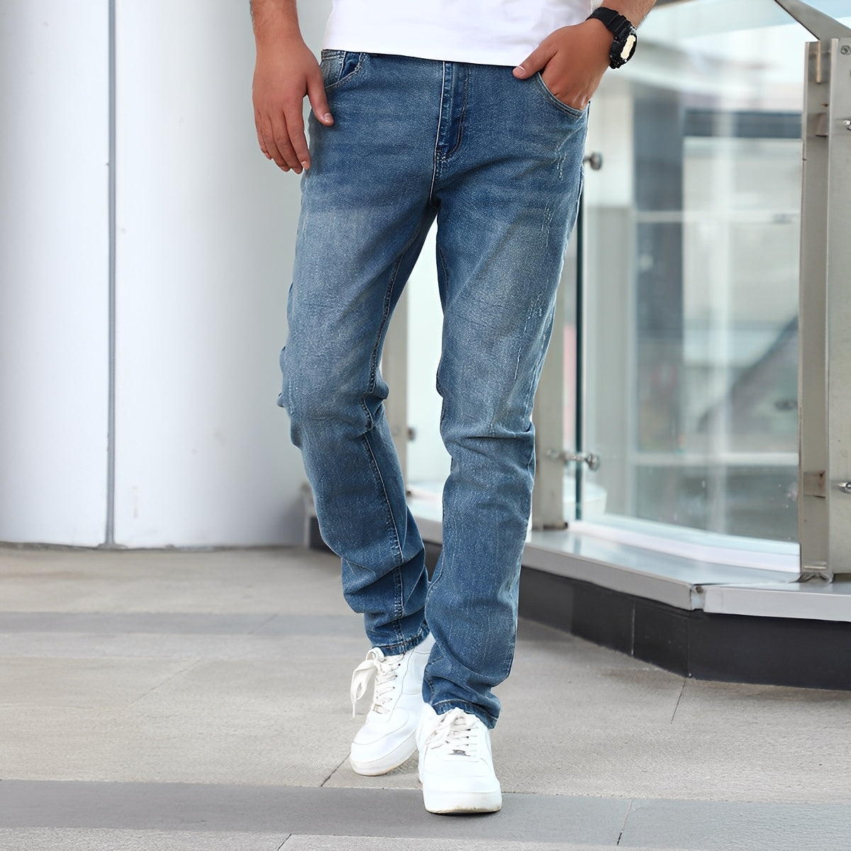 Winfred - Modische Stretch-Skinny-Jeans für Männer