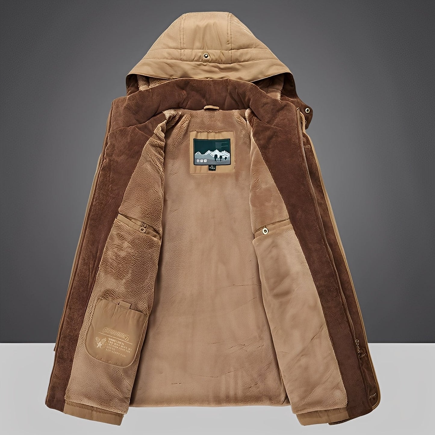 Nicholas - Herrenjacke mit kuscheligem Fleece-Futter