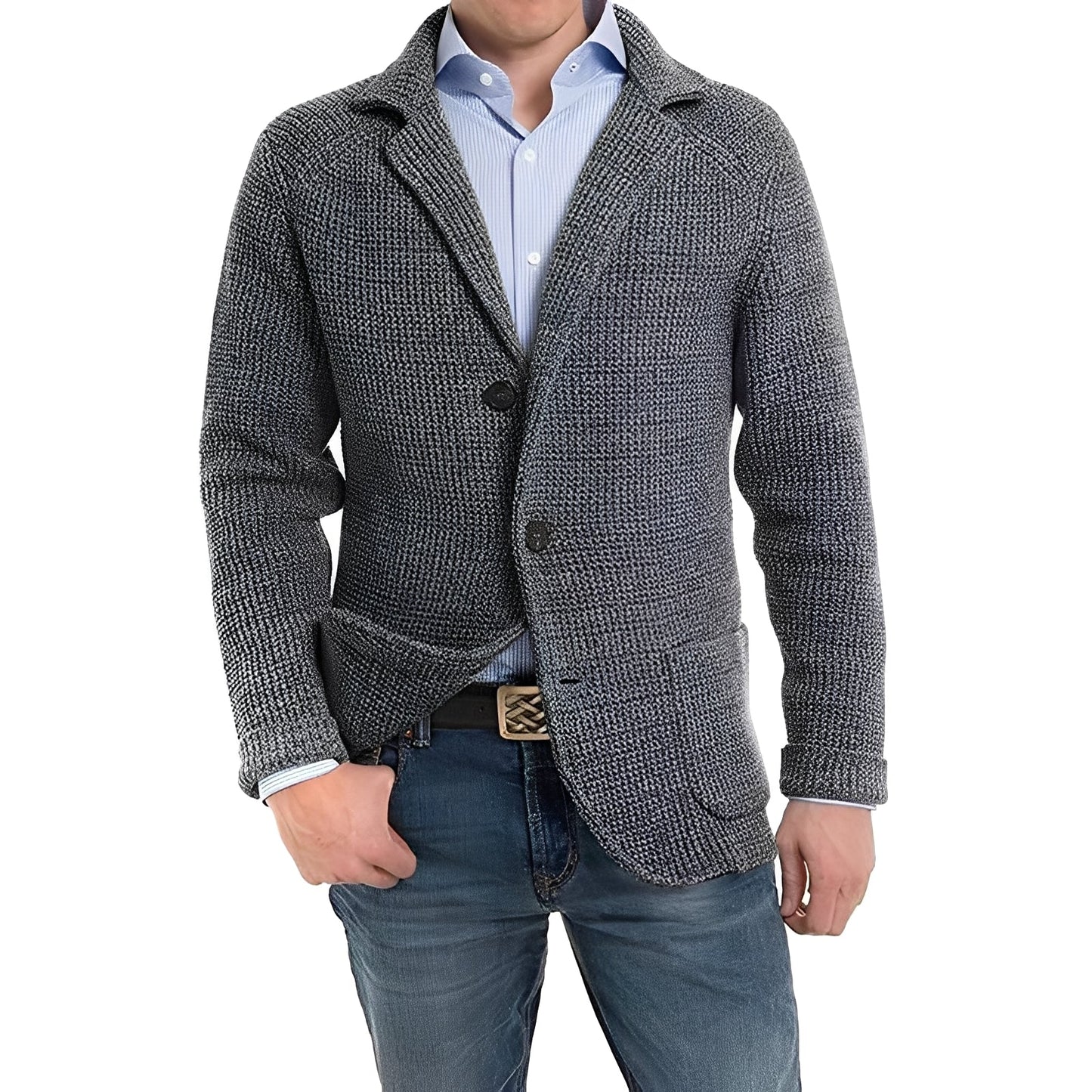 Richard - Trendige Männerjacke mit Taschenklappen