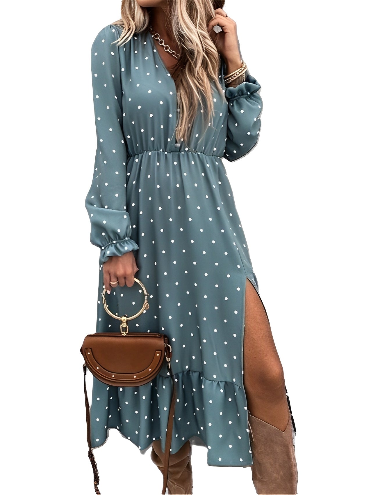 Cailyn - Schickes Sommerkleid mit Blumenmuster für Damen