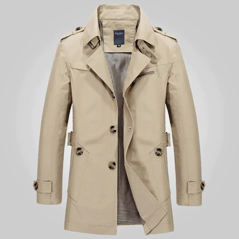 Ambrose – Eleganter zeitloser Trenchcoat