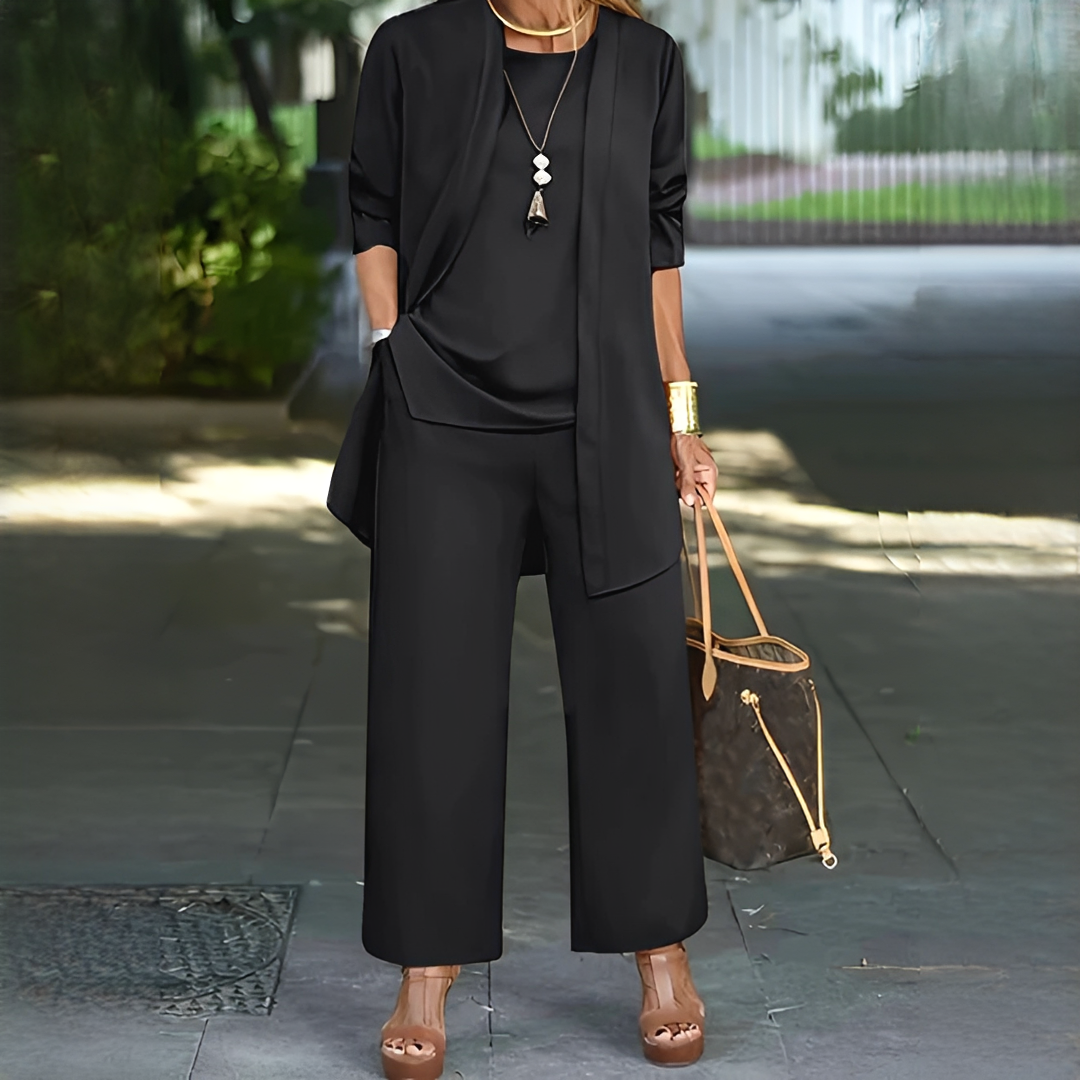 Aurella - Stilvolles dreiteiliges Set für Damen