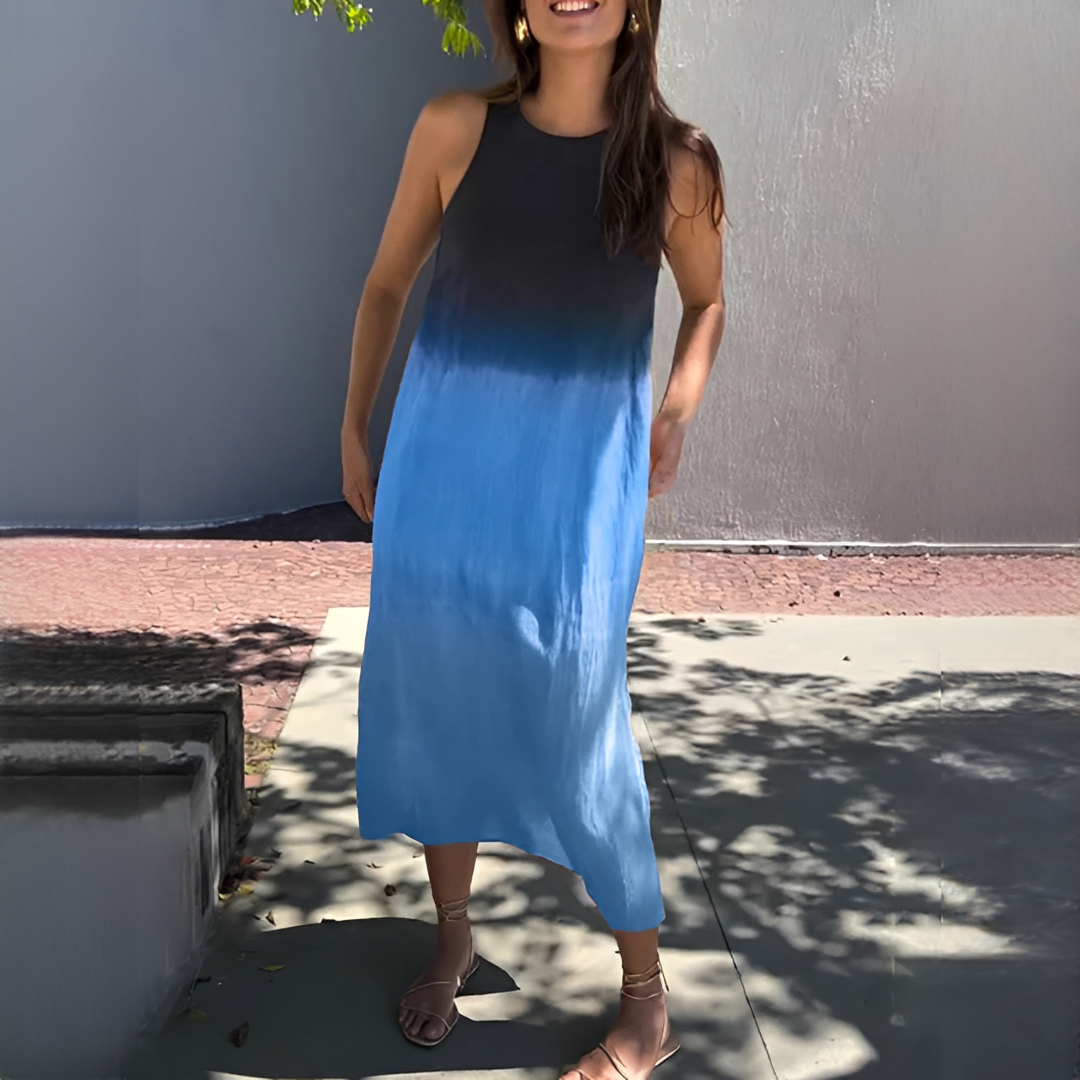 Renalyn - Ärmelloses Damenkleid im modischen Stil