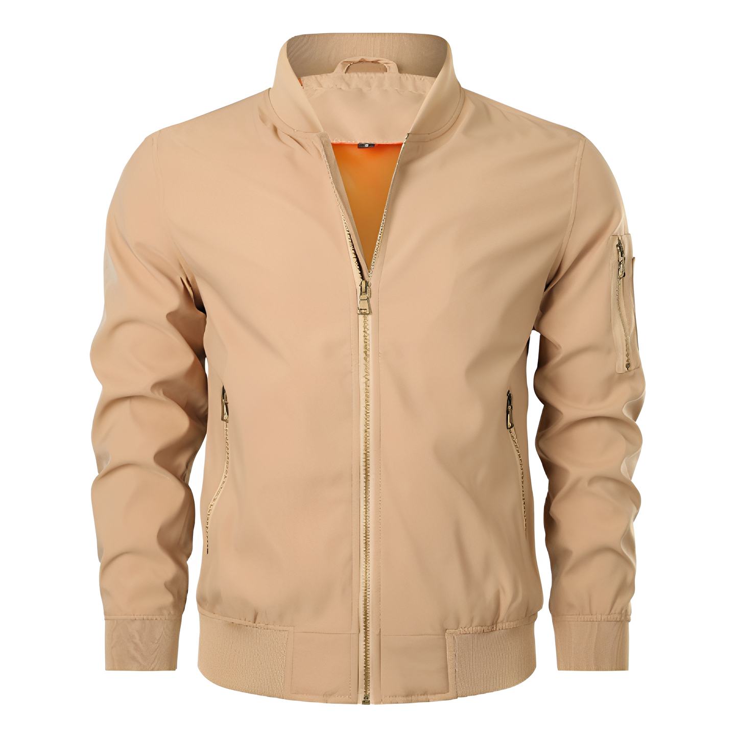 Maynerd - Herren-Bomberjacke mit Taschen und Reißverschluss