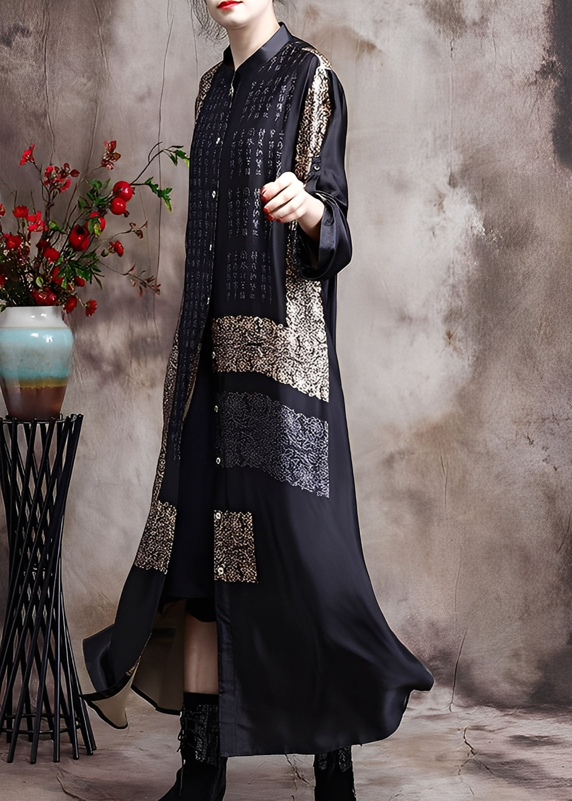 Collins - Elegantes langes Damenkleid im Design