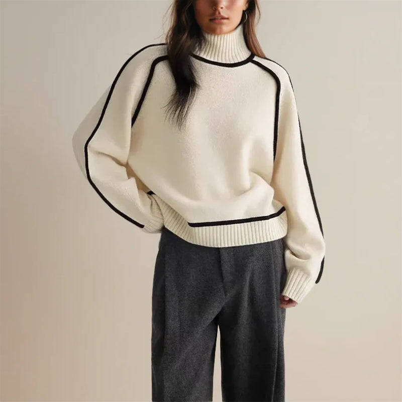 Aurora - Weicher Damen Rollkragenpullover