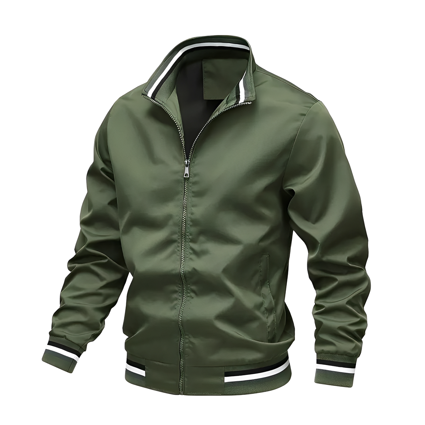 Jeremy - Bequeme Herren-Bomberjacke mit Streifen