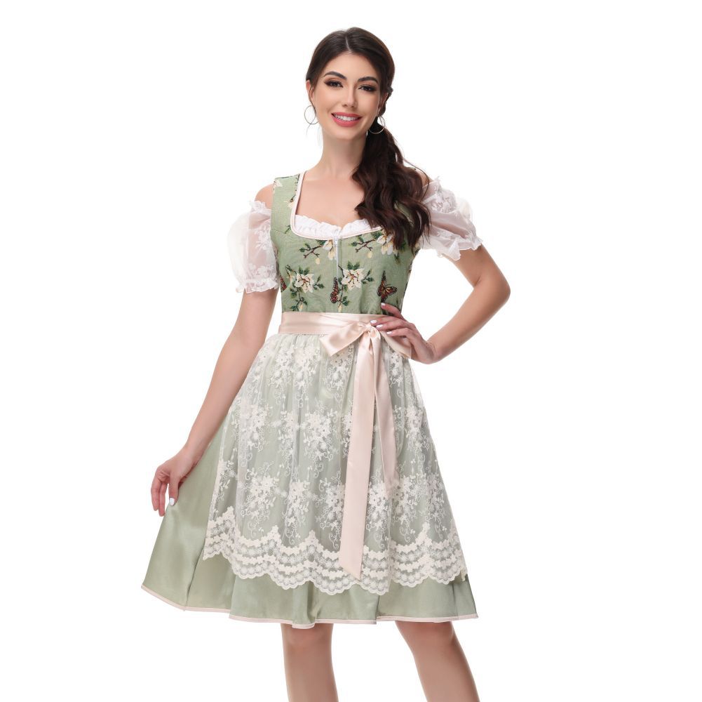 Esmaralda - Schickes Oktoberfest-Dirndl mit Spitze für Frauen