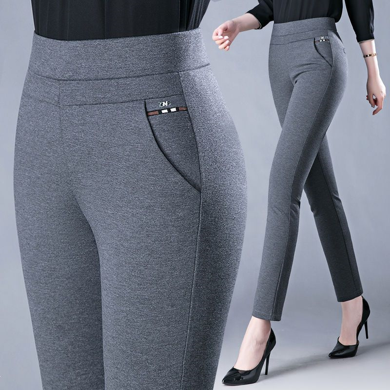 Athena - Schicke dehnbare Damenhose mit hohem Bund