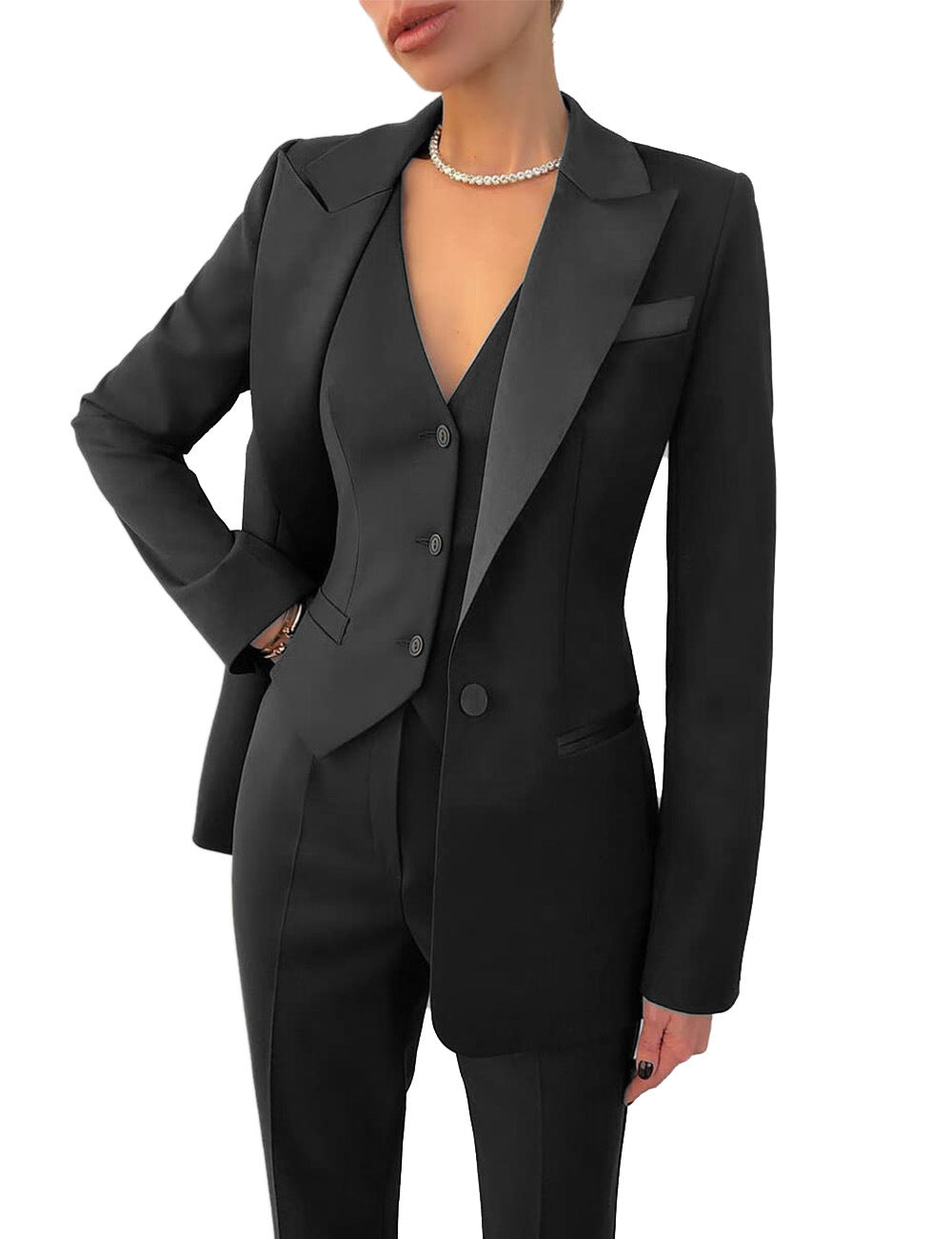 Keanna - Formelles dreiteiliges Damen-Business-Set