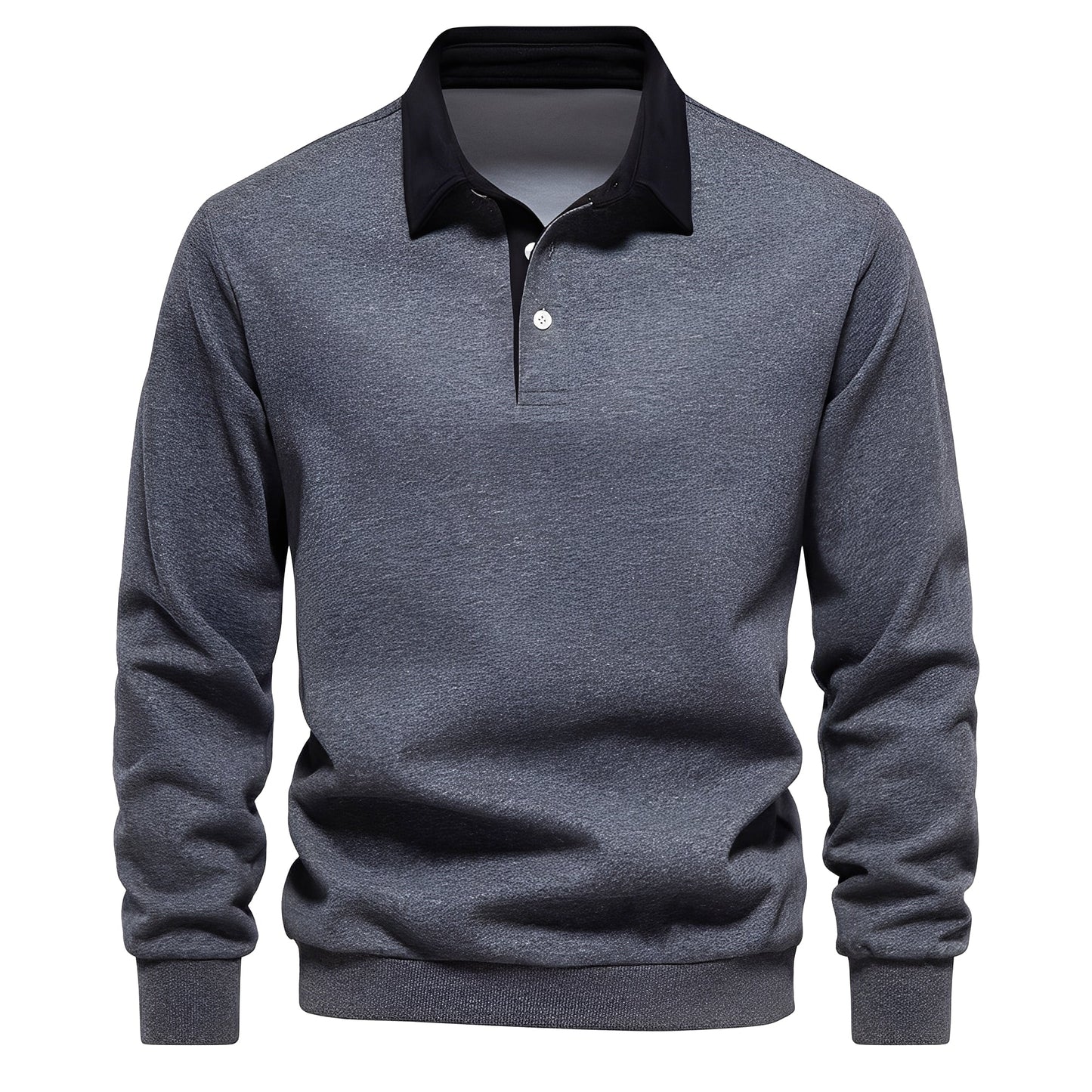 Sonnie - Bequemes Herren-Langarm-Poloshirt
