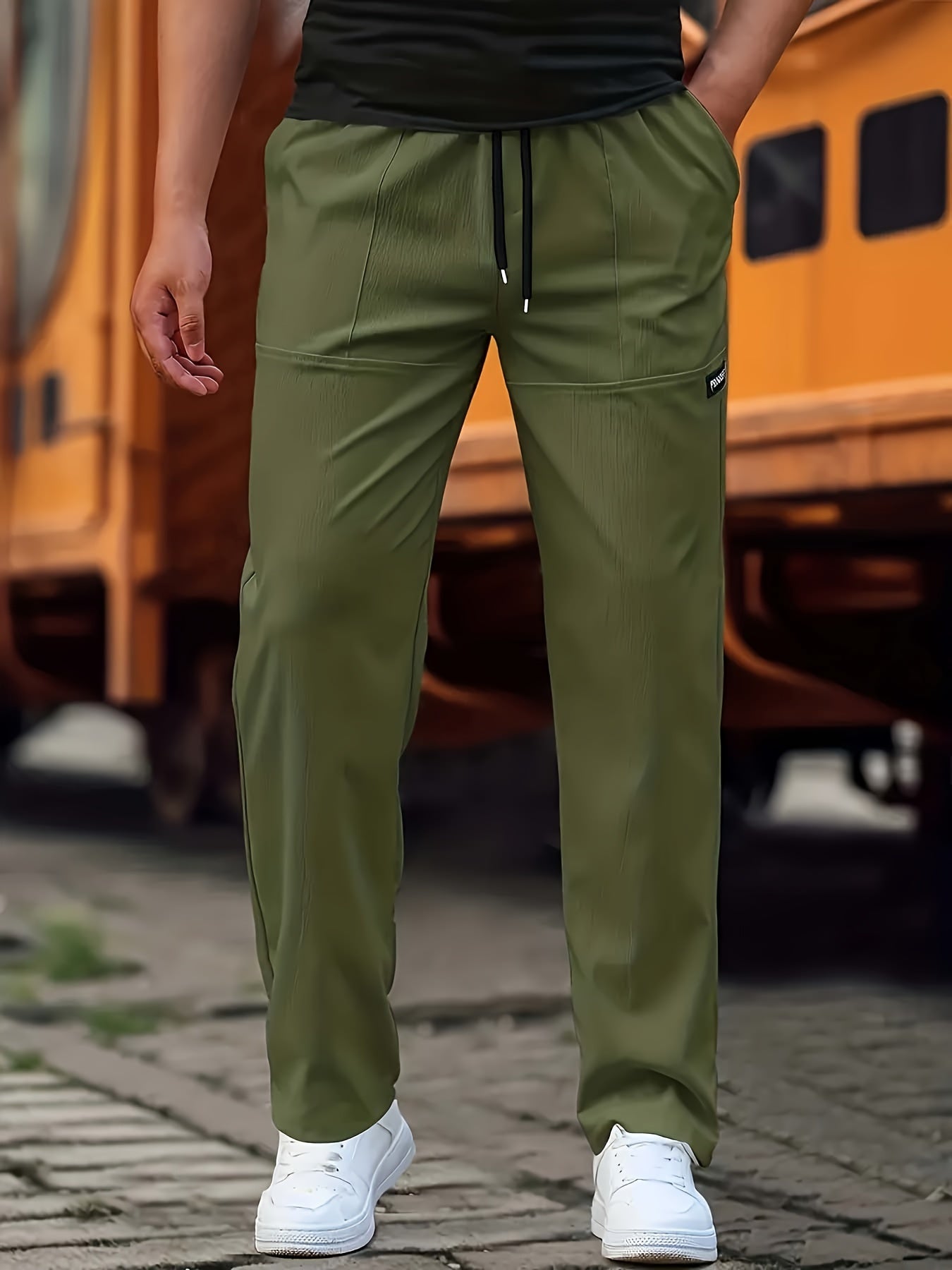 Esmund - Bequeme Herrenhose mit Kordelzug