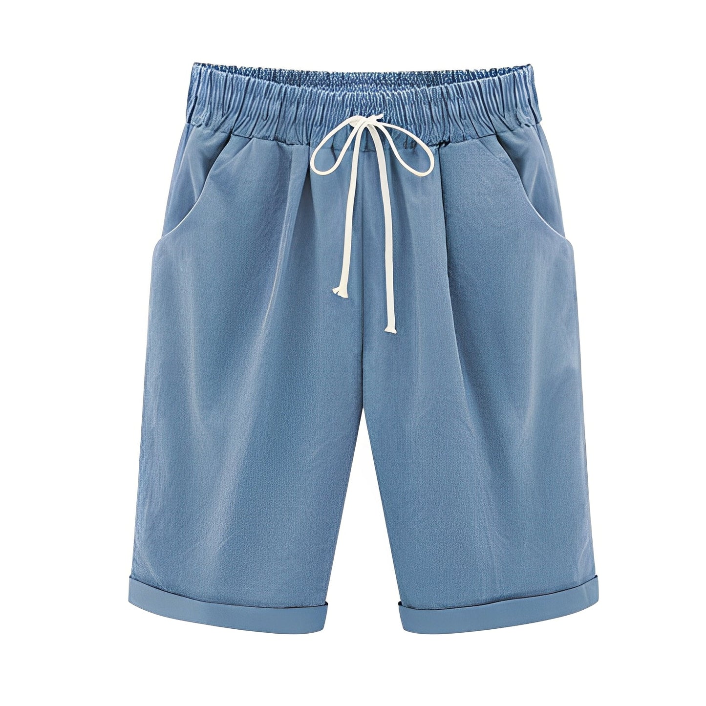 Dona - Bequeme elastische Sommerschorts für Damen