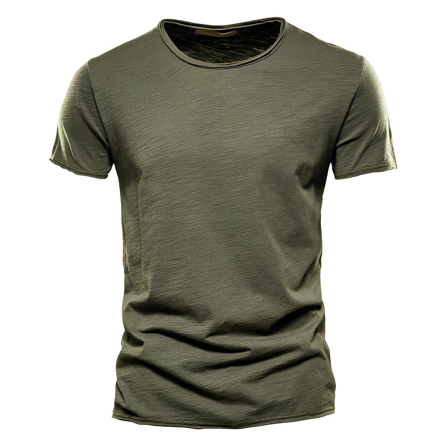 Roderick - Bequemes Männer-T-Shirt aus Baumwolle mit kurzen Ärmeln