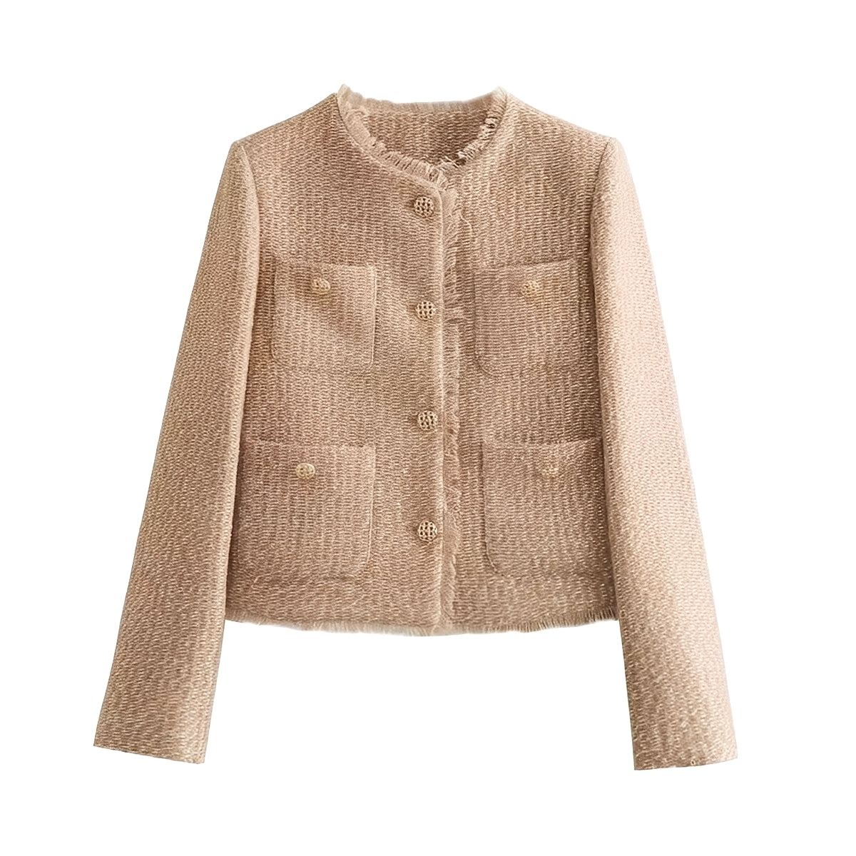 Samantha - Schicke Woll-Tweedjacke für Damen