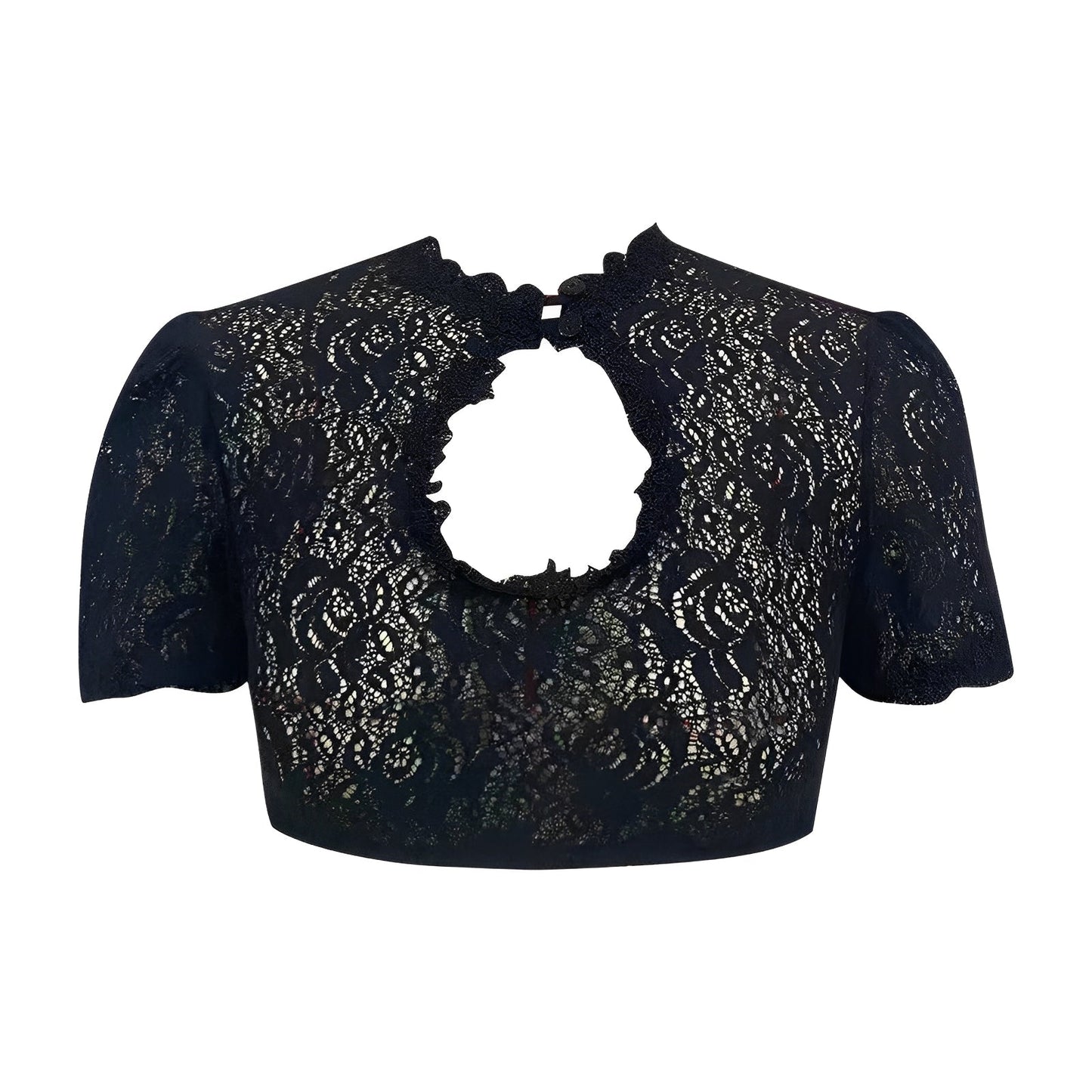 Selby - Oktoberfest-Bluse mit Spitzen für Damen