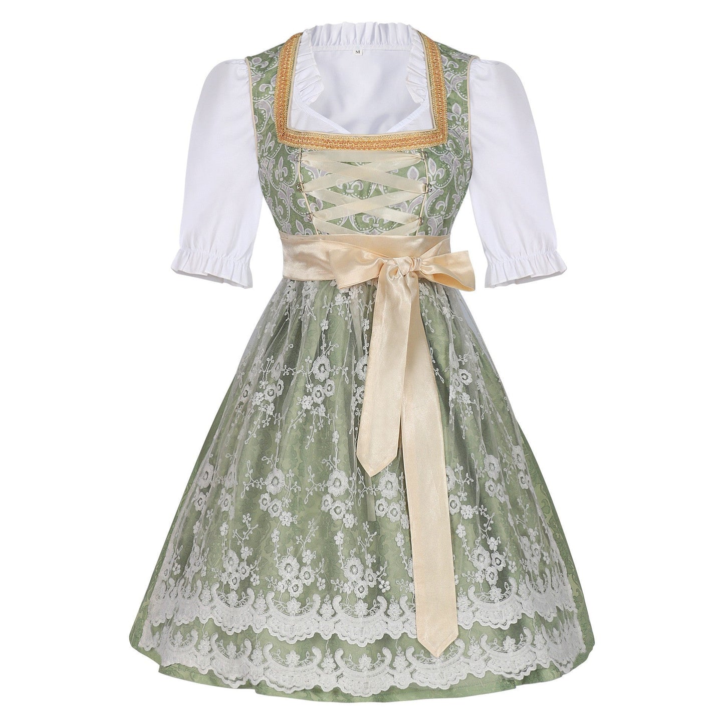 Ashlie - Traditionelles Oktoberfest-Kostüm für Damen mit Schlitz