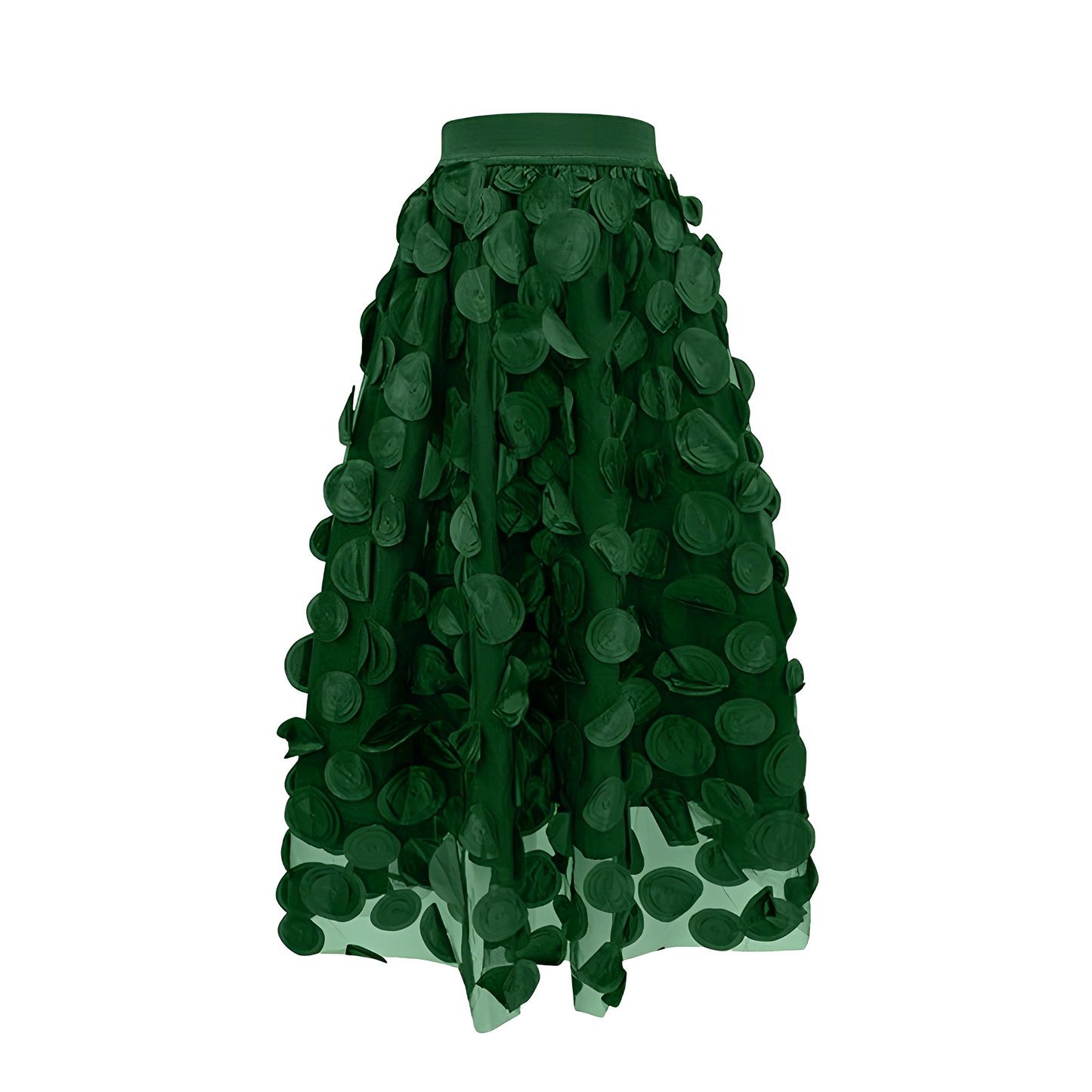 Haylee - Schicker Mesh-Midirock für Damen