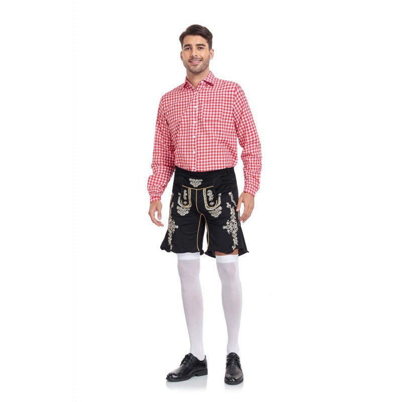 Jaxson - Klassisches kariertes Hemd für das Oktoberfest für Herren