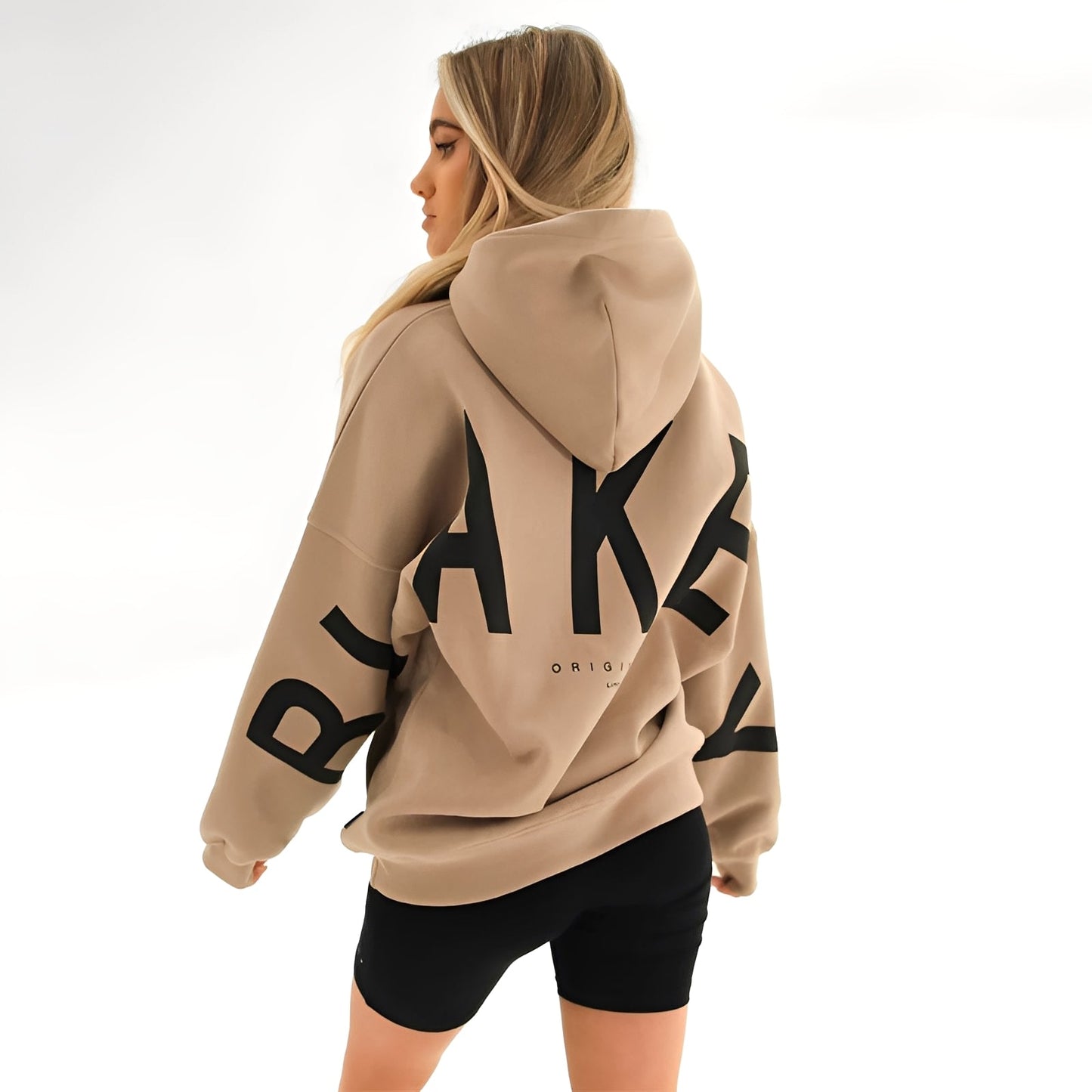 Yvette - Gemütlicher Hoodie mit modernem Druck für Damen