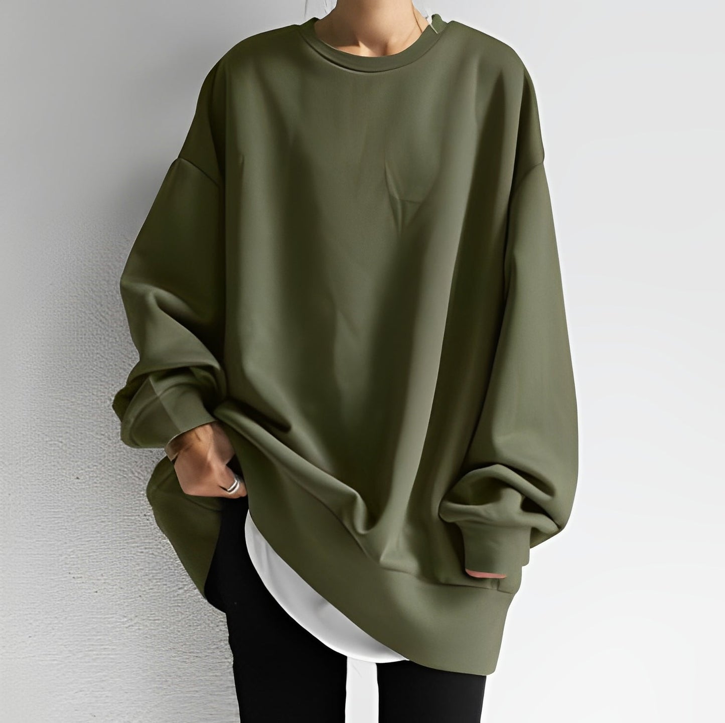 Abegail - Damen-Langpullover im lässigen Stil