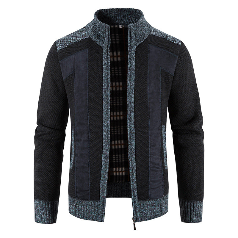 Domenic - Bequeme Herren-Fleecejacke mit Zipper