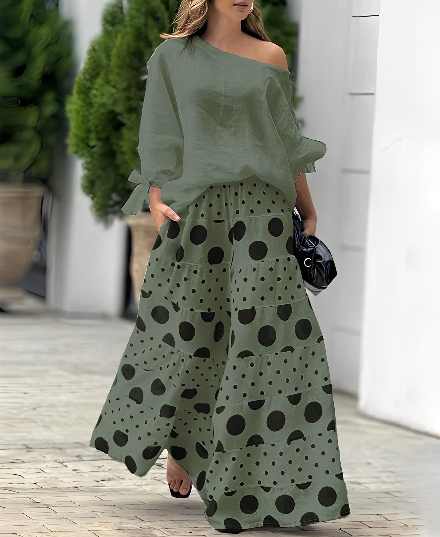 Caelan - Trendiges Set mit Print für Damen