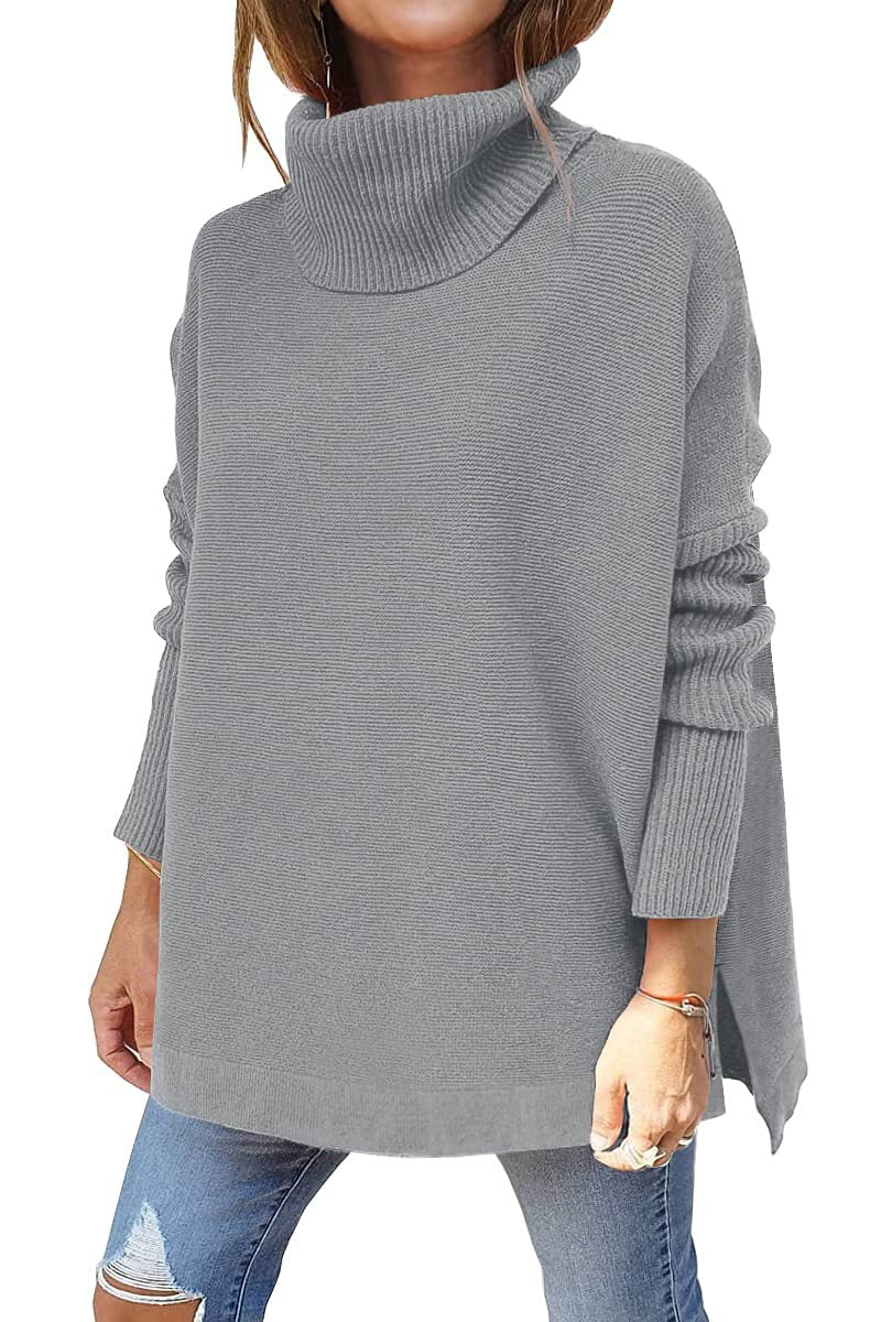 Macey - Warmer Damenpullover mit Rollkragen aus Wolle