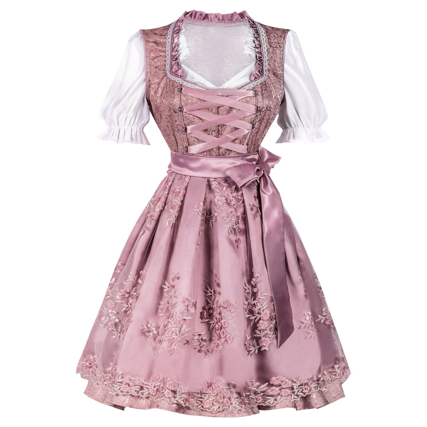Rachael - Traditionelles Oktoberfest-Dirndl mit Schleife für Frauen