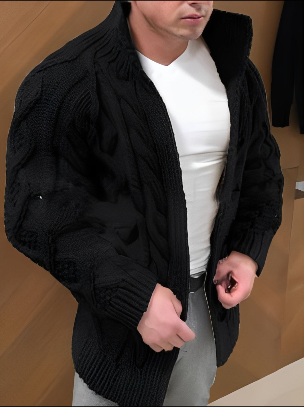 Donovan - Stylish, cozy men's cardigan