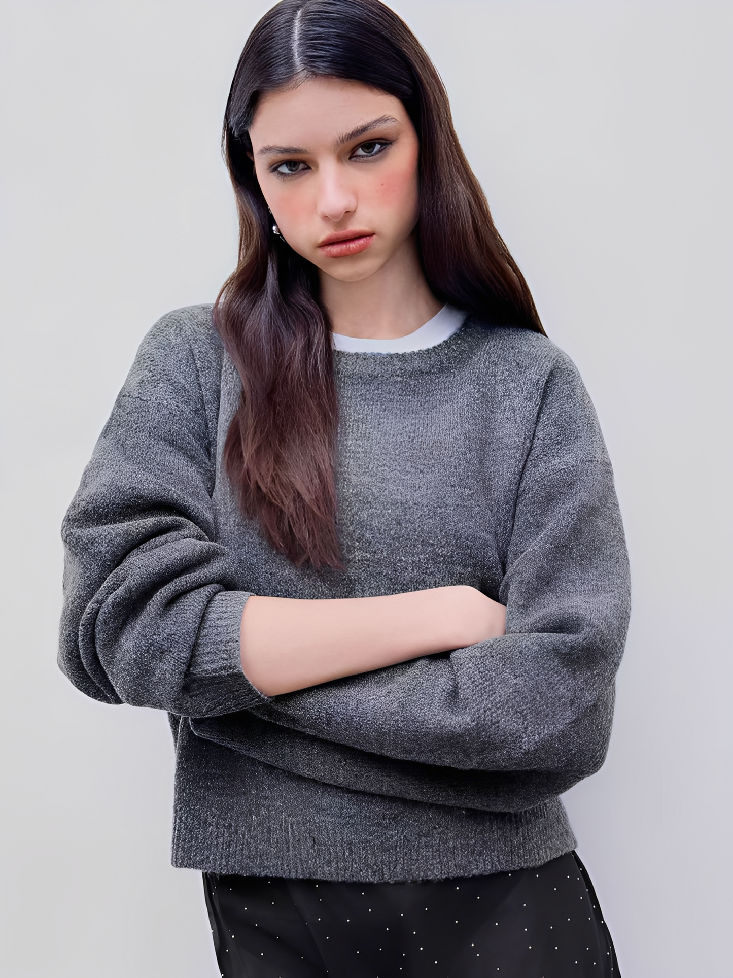 Luvenia - Bequemer, warmer Damenpullover aus Polyester