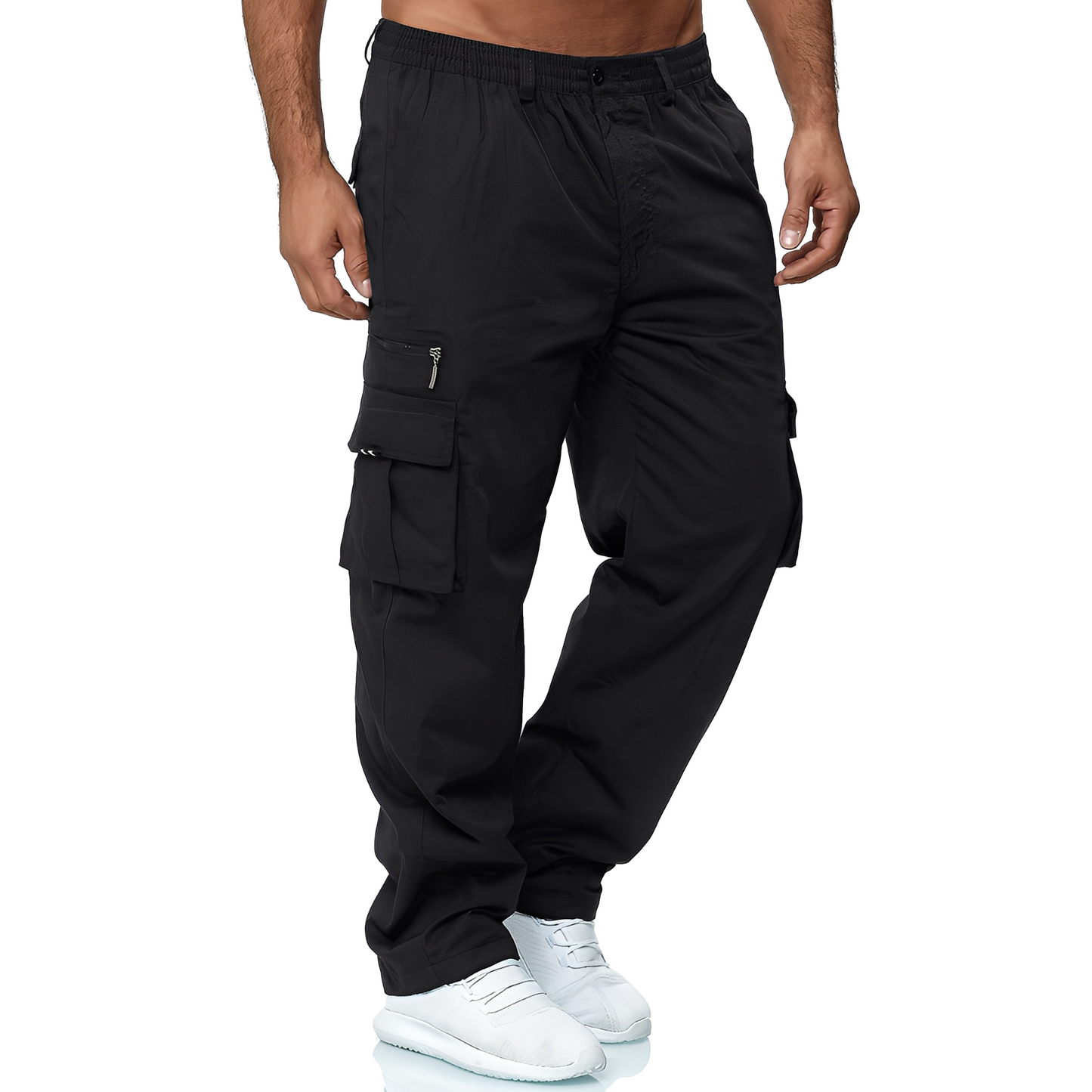Randolf - Bequeme, weit geschnittene Cargo-Hose für Herren